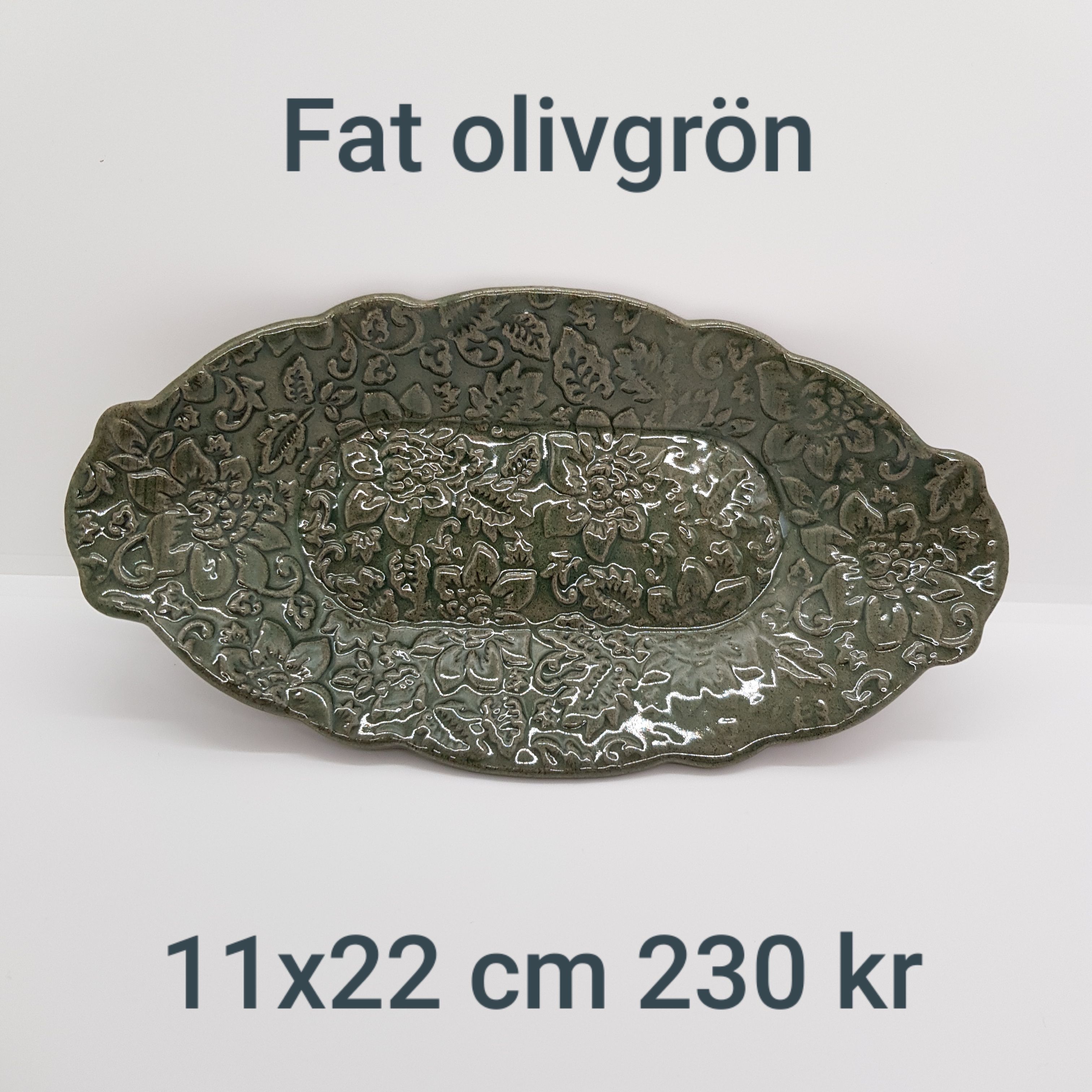a fat olivgrön