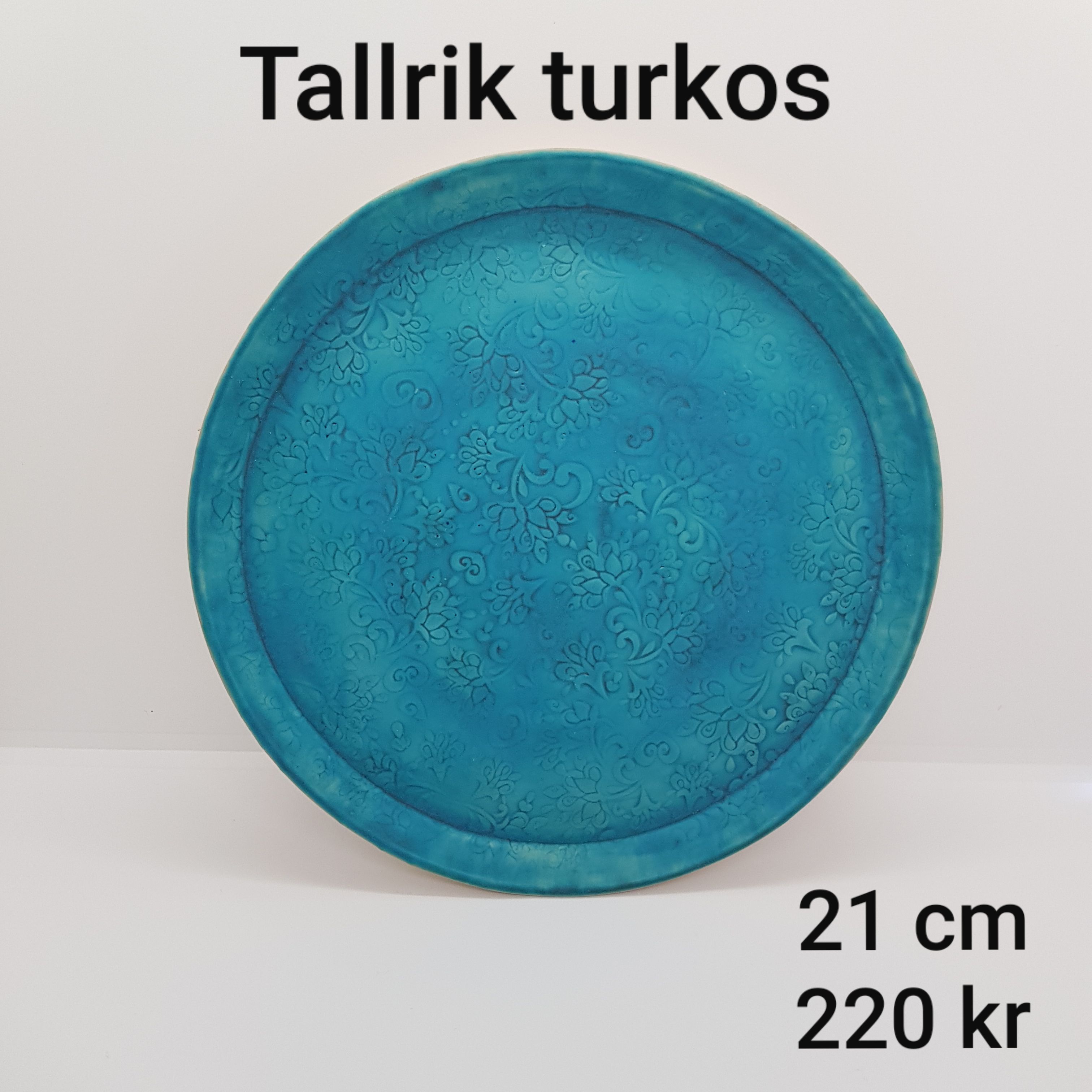 a tallrik turkos